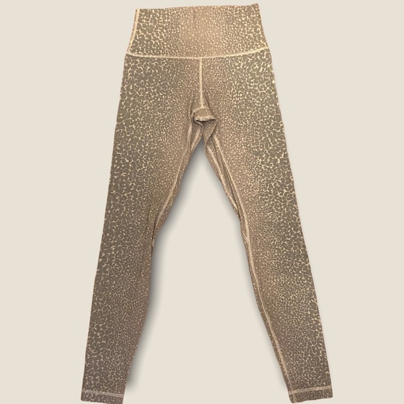 lululemon athletica Pants - Lululemon Leopard Print Leggings
